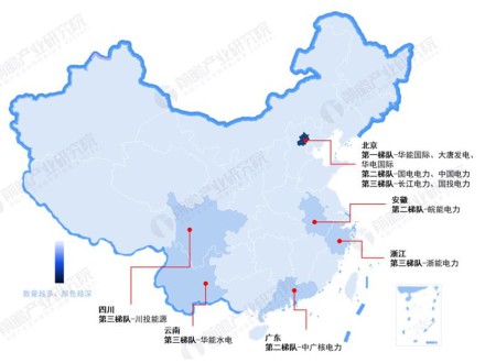 中國電力行業競爭格局及市場份額分析